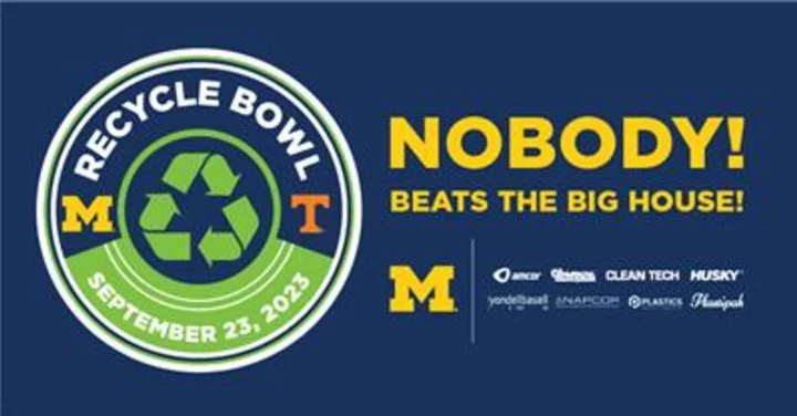 The Maize and Blue Embraces Green for the Recycle Bowl Showdown