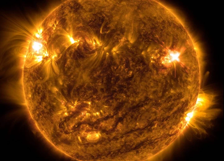 Earth hit by powerful ‘X-1’ solar flare, after fears of ‘cannibal’ blast