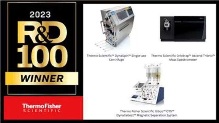 Thermo Fisher Scientific Recognized by R&D 100 Awards for Innovations in Science and Technology