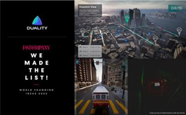 Duality Featured on Fast Company’s 2023 World Changing Ideas List