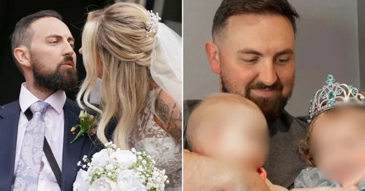 'Out of the blue': Young dad dies from rare cancer days after marrying mother of his children