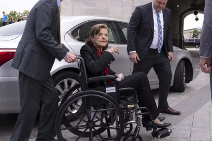 Feinstein's office details previously unknown complications from shingles illness