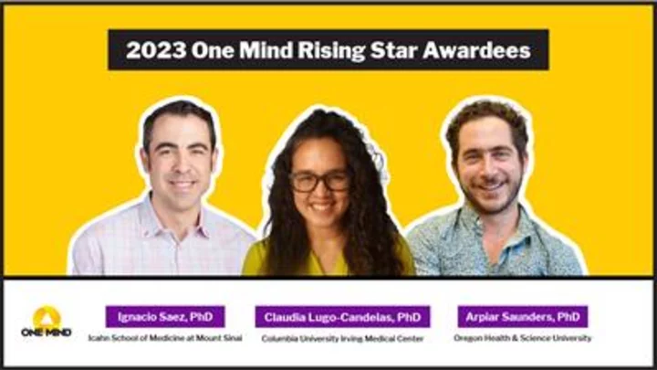 One Mind Announces the 2023 Rising Star Awards Funding Innovative Research in Mental Health