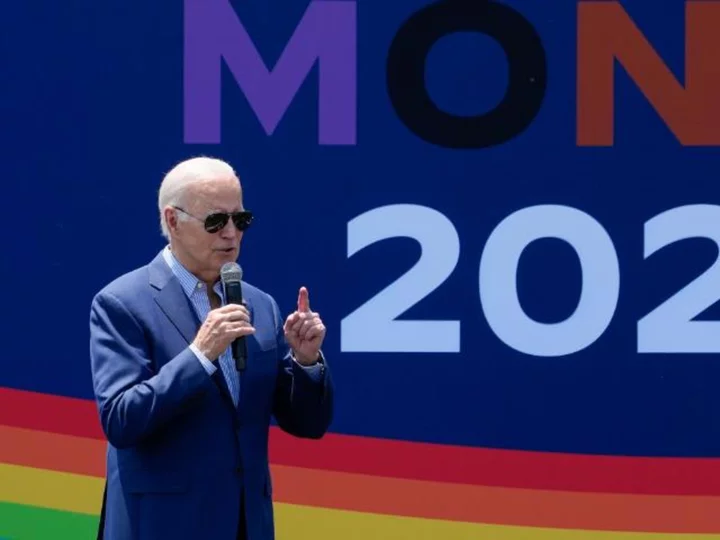 Biden lauds 'extraordinary' courage of LGBTQ Americans at White House Pride event