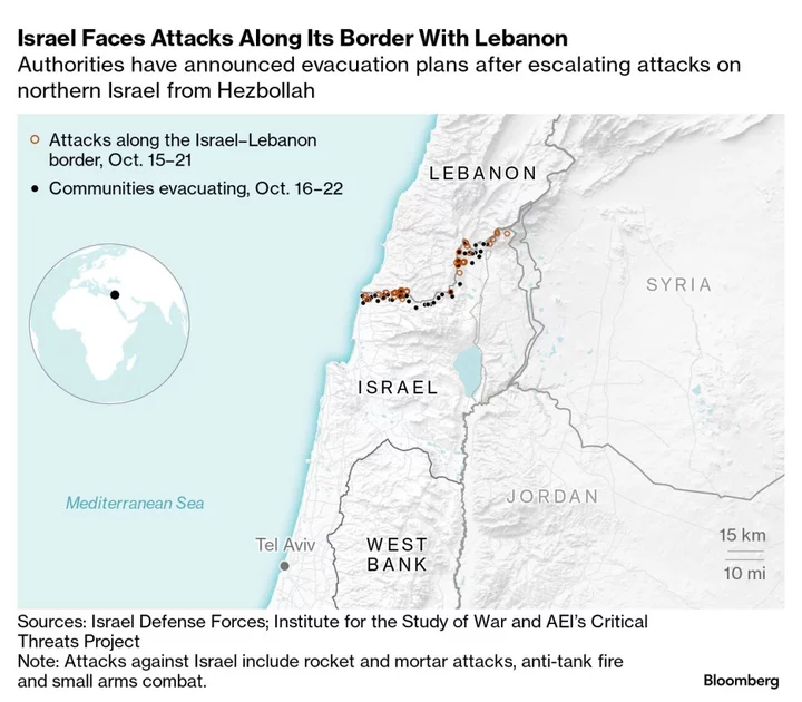 Israel Says Hezbollah Dragging Lebanon Toward War as Towns Empty