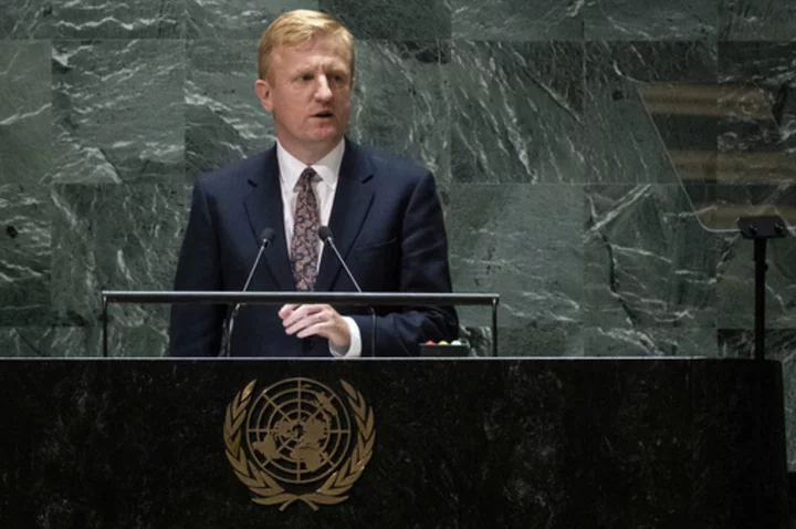 Britain uses UN speech to show that it wants to be a leader on how the world handles AI