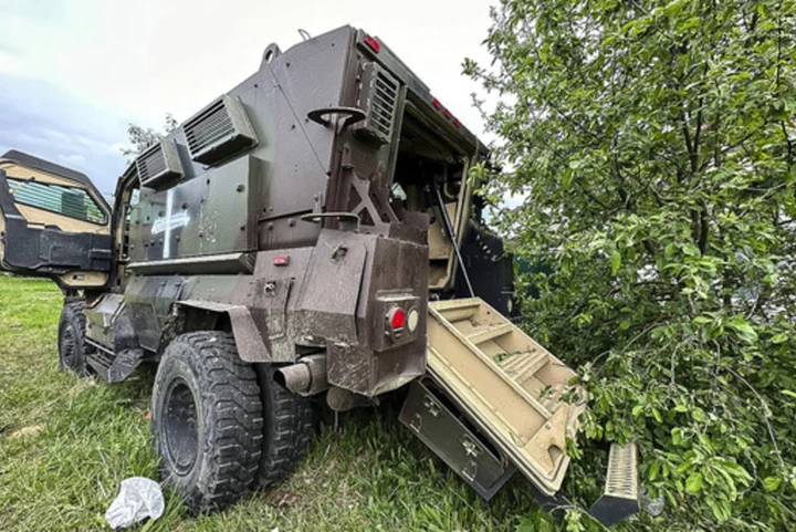 Russia says it shot down drones in border region after raid from Ukraine territory