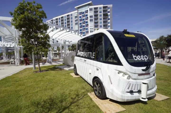 Orlando, Florida, debuts self-driving shuttle that will whisk passengers around downtown