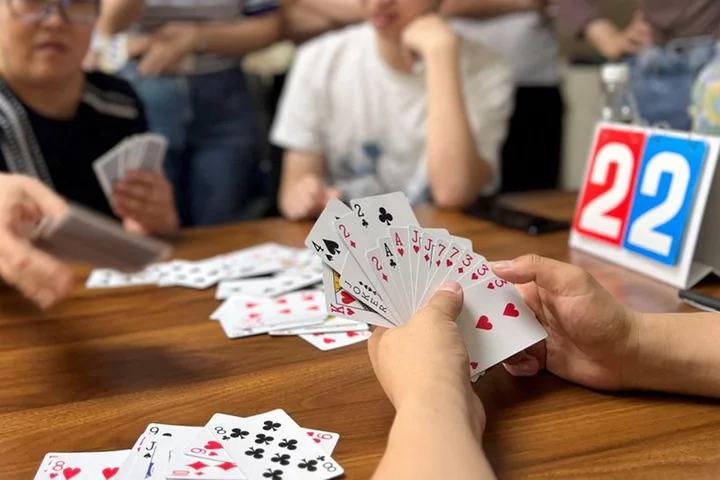 US-Sino tensions help spawn China card game craze