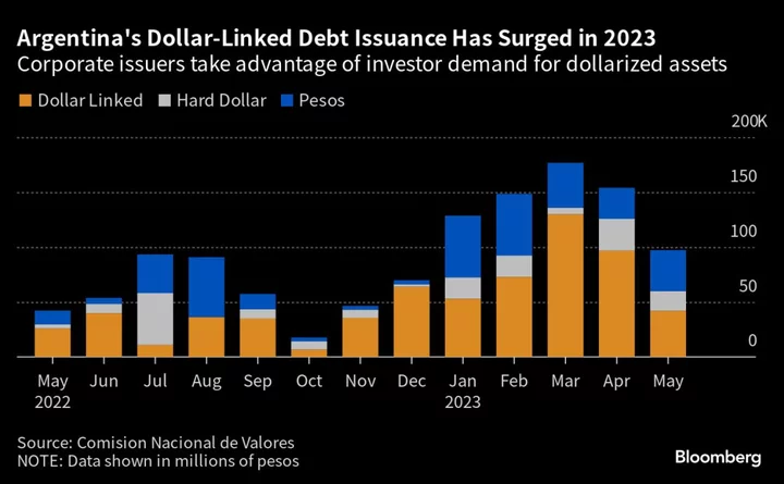 Argentina’s Companies Rush to Raise Dollars Before Election Volatility