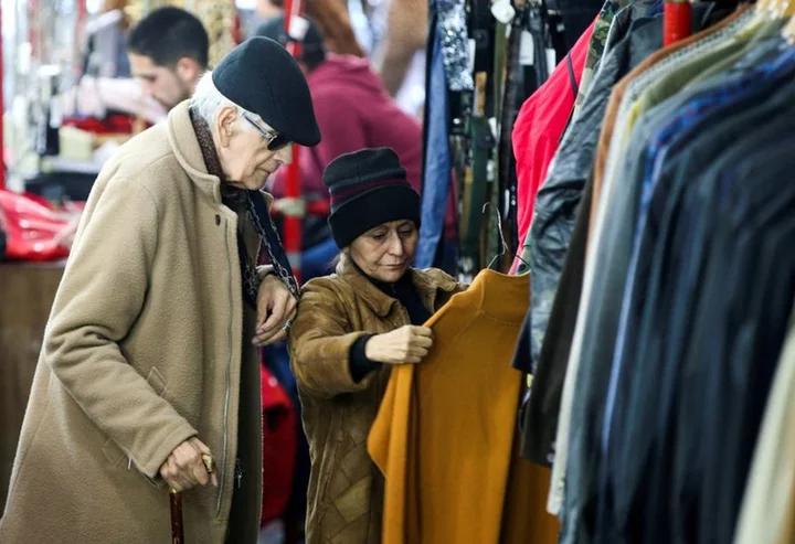 'Can't buy new jeans': Argentina's 100% inflation draws crowds to used clothes markets