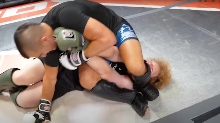 Jewish UFC fighter Natan Levy shows no mercy to Nick Fuentes supporter in sparring match