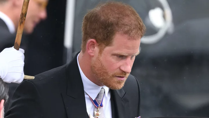 Prince Harry absent from Royal Family balcony moment at King Charles III’s coronation