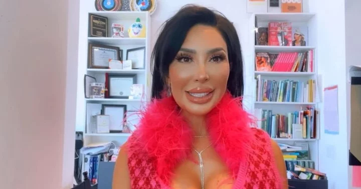 'Teen Mom' alum Farrah Abraham trolled as she kisses mystery man in 'Friendsgiving' video