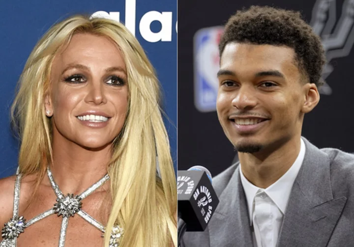 No charges will be filed in altercation with Britney Spears, Victor Wembanyama, Las Vegas police say