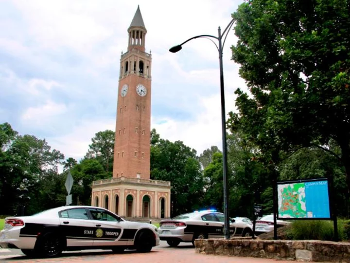 UNC student newspaper front page displays community's texts during school shooting and lockdown