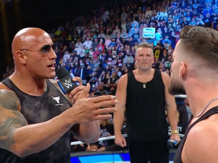 Dwayne 'The Rock' Johnson makes WWE return