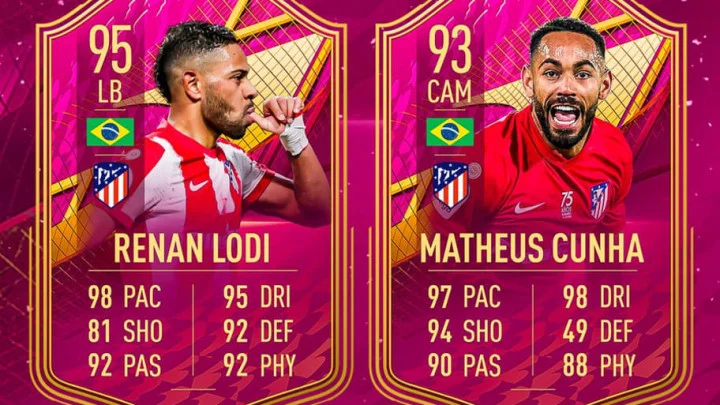 FIFA 22 Dynamic Duo Renan Lodi and Matheus Cunha Leaked