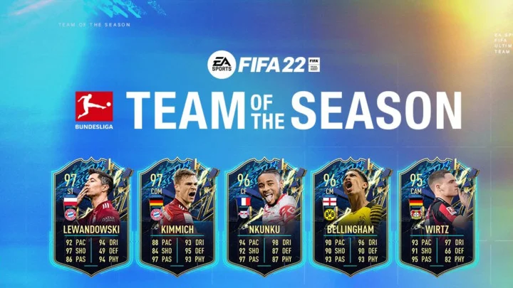 5 Best Bundesliga TOTS Cards in FIFA 22