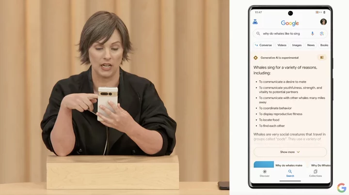 At Google I/O 2023, Search gets an AI overhaul