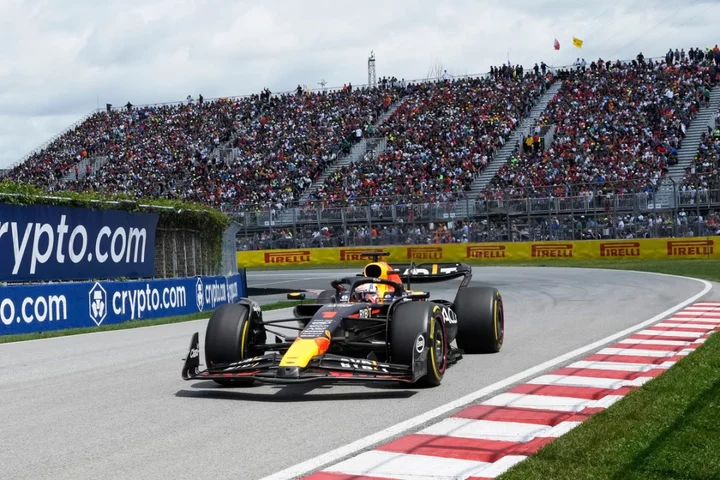 Max Verstappen wins Canadian GP to match Ayrton Senna’s 41 race victories