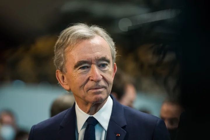 LVMH Billionaire CEO Bernard Arnault Arrives in China