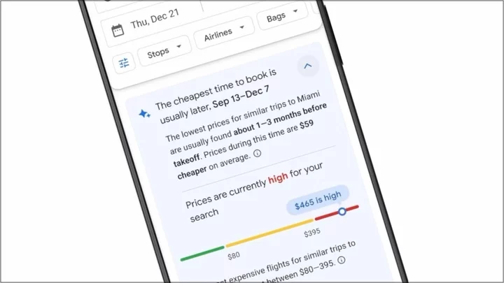 Google Flights Will Tell You the Cheapest Time to Book a Ticket