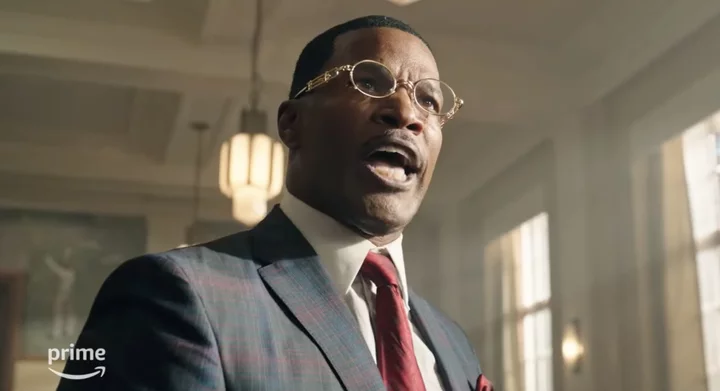 Jamie Foxx and Tommy Lee Jones take on a funeral company in legal drama 'The Burial'