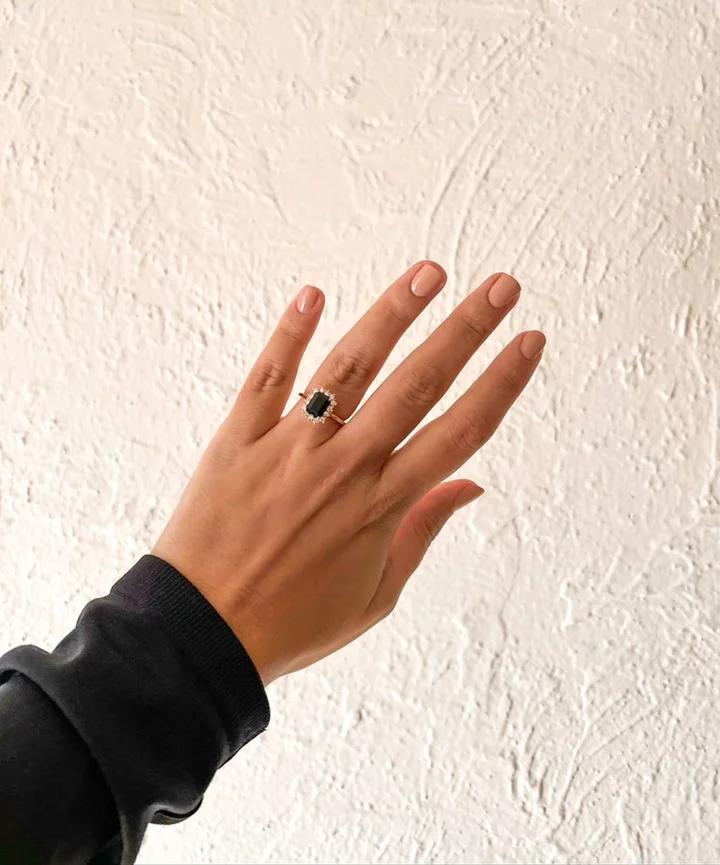 My Black Engagement Ring Embodies My Style As Much As My Love Story