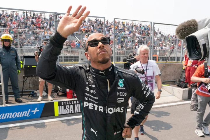 Lewis Hamilton fastest as practice for Canadian Grand Prix finally gets started