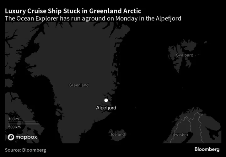 Luxury Cruise Ship Gets Unstuck After Four Days in Greenland’s Arctic