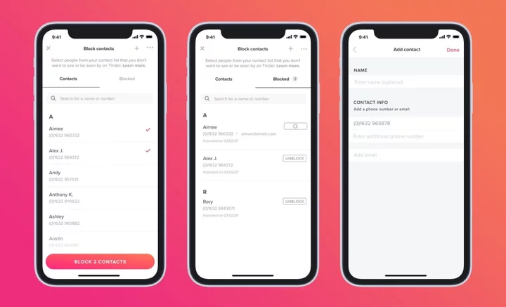 How to block your ex on Tinder