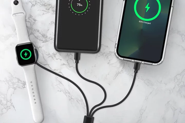 Charge 3 Apple devices with this $19 cable