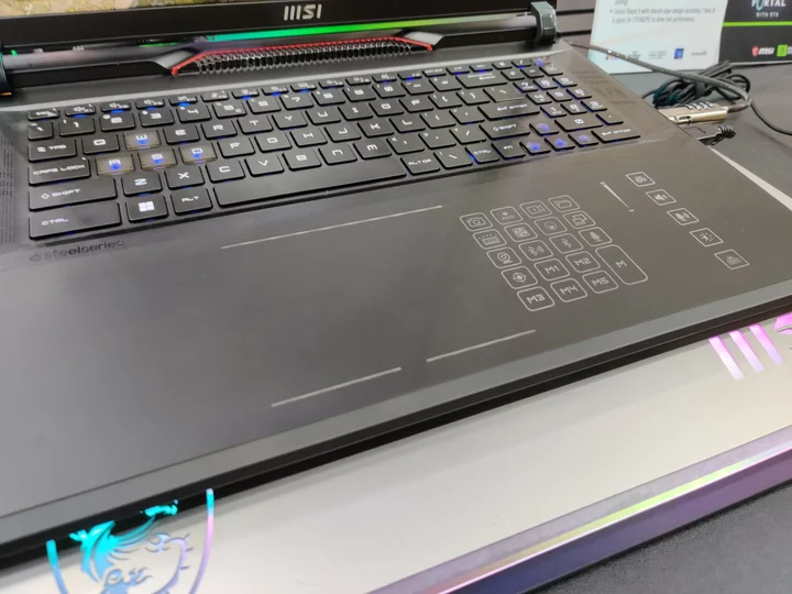 First Look: MSI Launches Biggest (and Smartest) Laptop Touchpad Ever