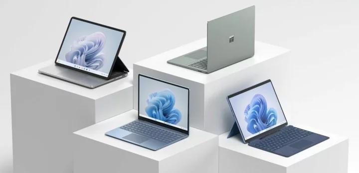 Every Microsoft Surface laptop announced at the 2023 event