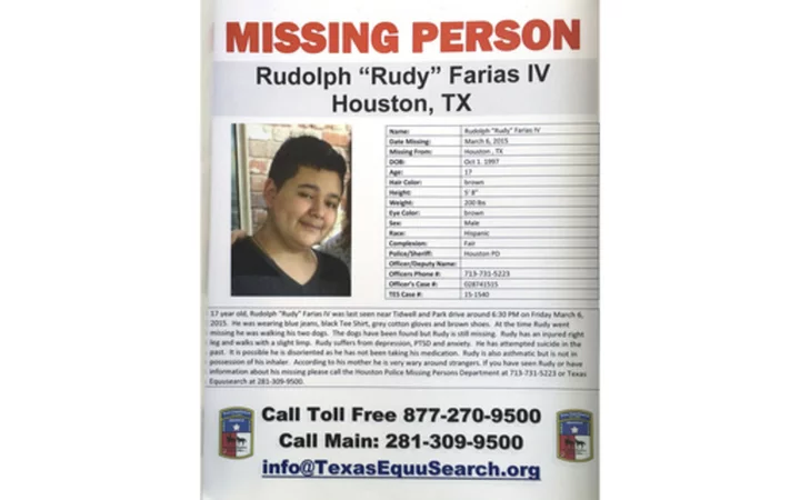 Texas man reported missing as a teen in 2015 returned home the next day, police say