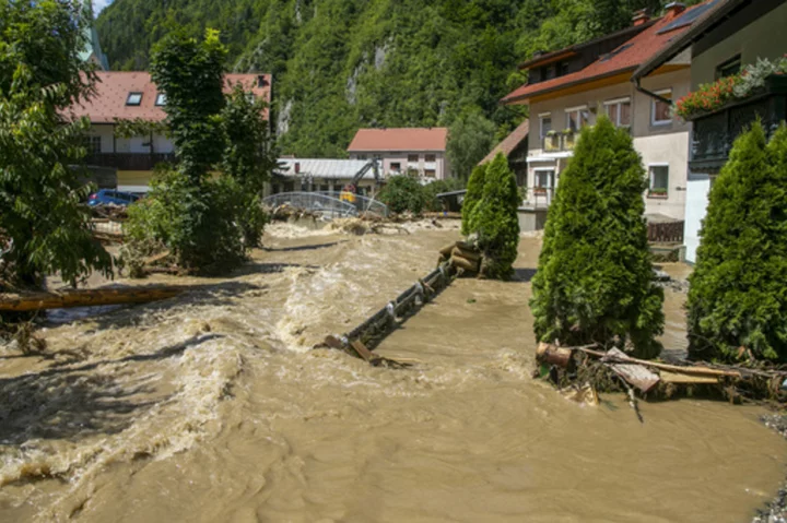 NATO, EU send aid to Slovenia after devastating floods that killed at least 6 and left many homeless