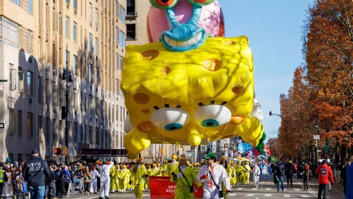 Macy's Thanksgiving Parade: Annual event stars SpongeBob and minor protest