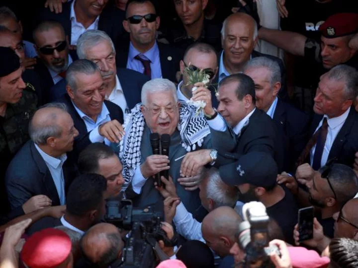 Palestinian leader calls on world to 'protect us,' and his people respond with bitter laughter