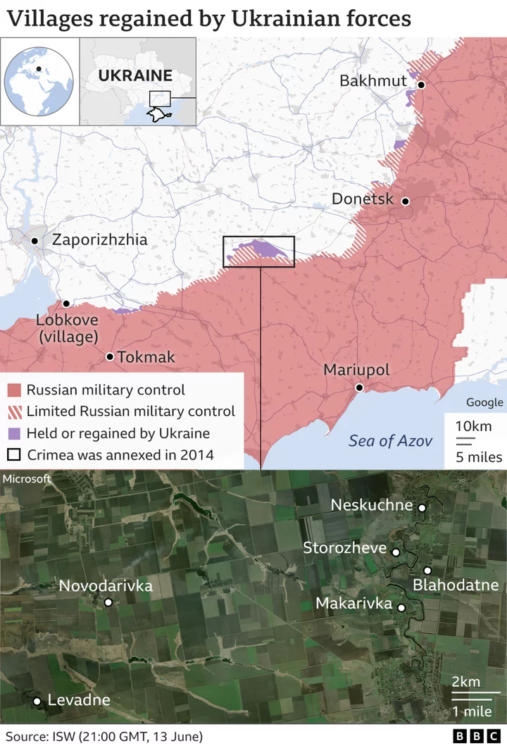 Ukraine in maps: Tracking the war with Russia