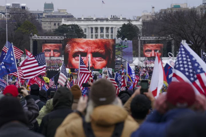 Participants at Trump's Jan. 6 rally push false election claims in Virginia legislative campaigns