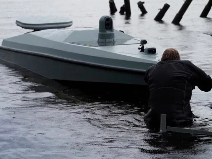 Exclusive: Rare access to Ukraine's sea drones, part of Ukraine's fightback in the Black Sea