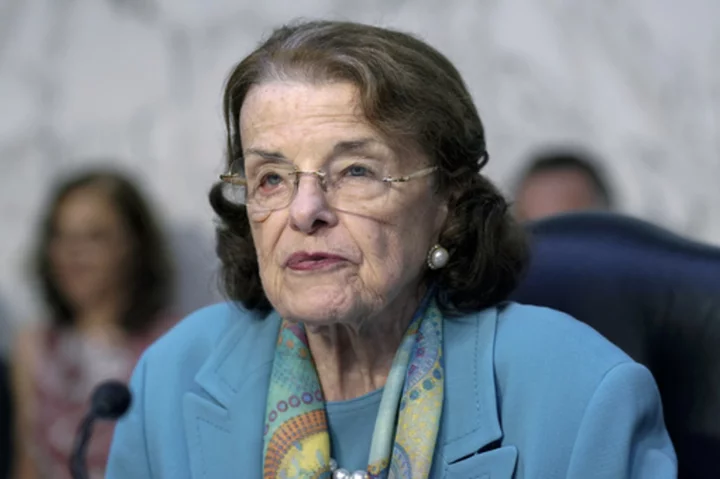 Sen. Dianne Feinstein, 90, falls at home and goes to hospital, but scans are clear, her office says