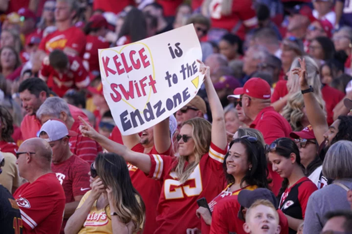 Can a spotlight on Taylor Swift and Travis Kelce help the NFL draw more Gen Z and female fans?