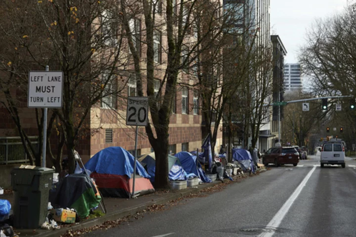 Group of homeless people sues Portland, Oregon, over new daytime camping ban