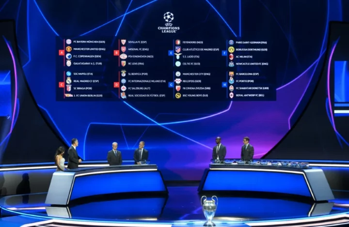 Bayern to face Man Utd in Champions League group stage, Newcastle draw PSG