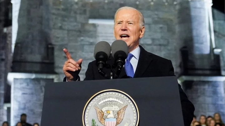 Biden visit to ensure 'Brits didn't screw around'