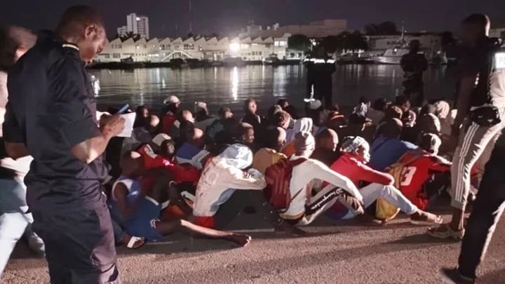 Senegal's navy intercepts boats carrying 600 would-be migrants