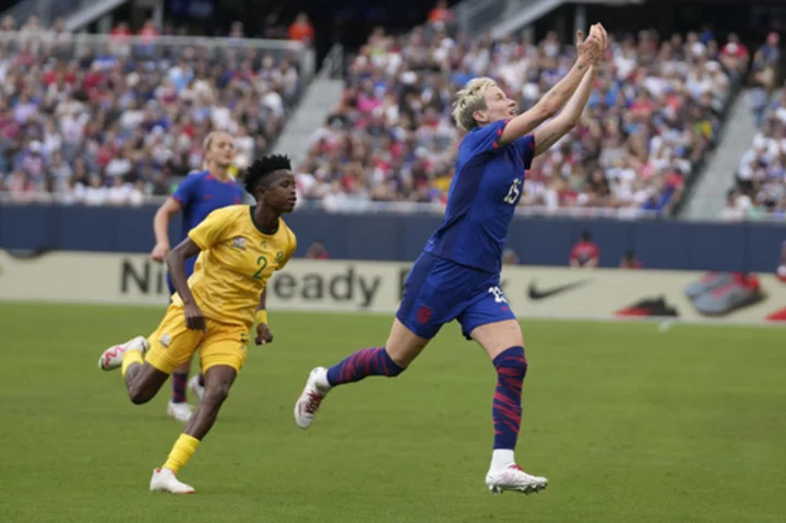 Megan Rapinoe gets triumphant send-off as United States beats South Africa 2-0