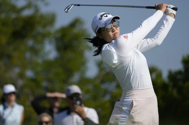 Spectacular debut: Rose Zhang shots 66 to take lead into Mizuho Americas Open finale